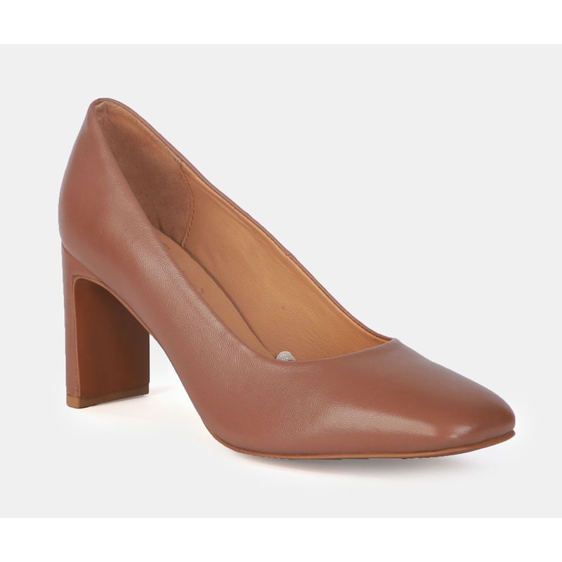 Heel Your Sole Brown Kat Mocha Pumps Heels (EURO 36)