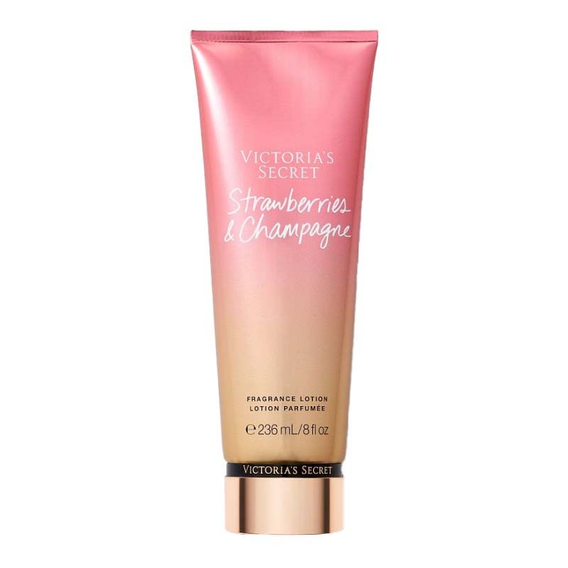 Victoria's secret body lotion online strawberry champagne