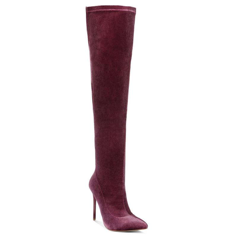 London Rag Women Purple Casual Boots (EURO 37)
