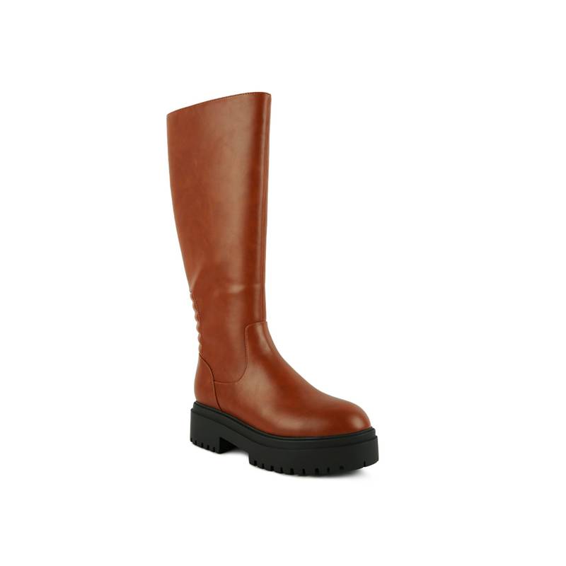 London Rag Women Brown Casual Boots (EURO 36)