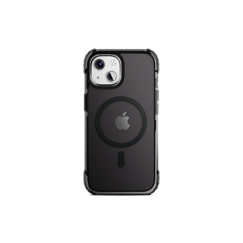 DailyObjects Black Reflex Magsafe Shield Case Cover (iPhone 15)