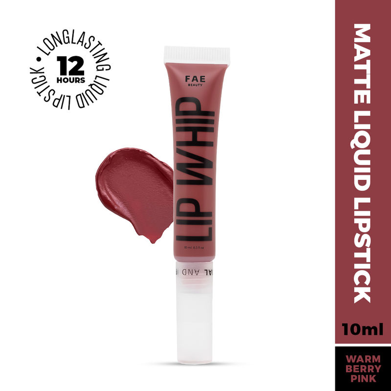 FAE Beauty Lip Whip 12H Matte Liquid Lipstick - Cherry