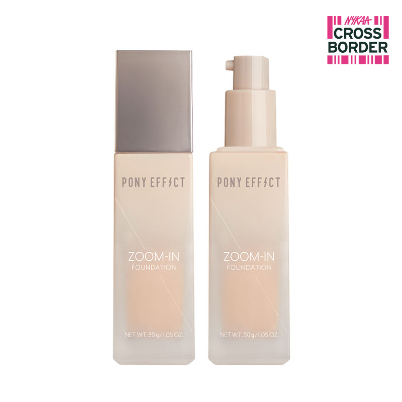 PONY EFFECT Zoom-in Foundation - 001 Fair Ivory