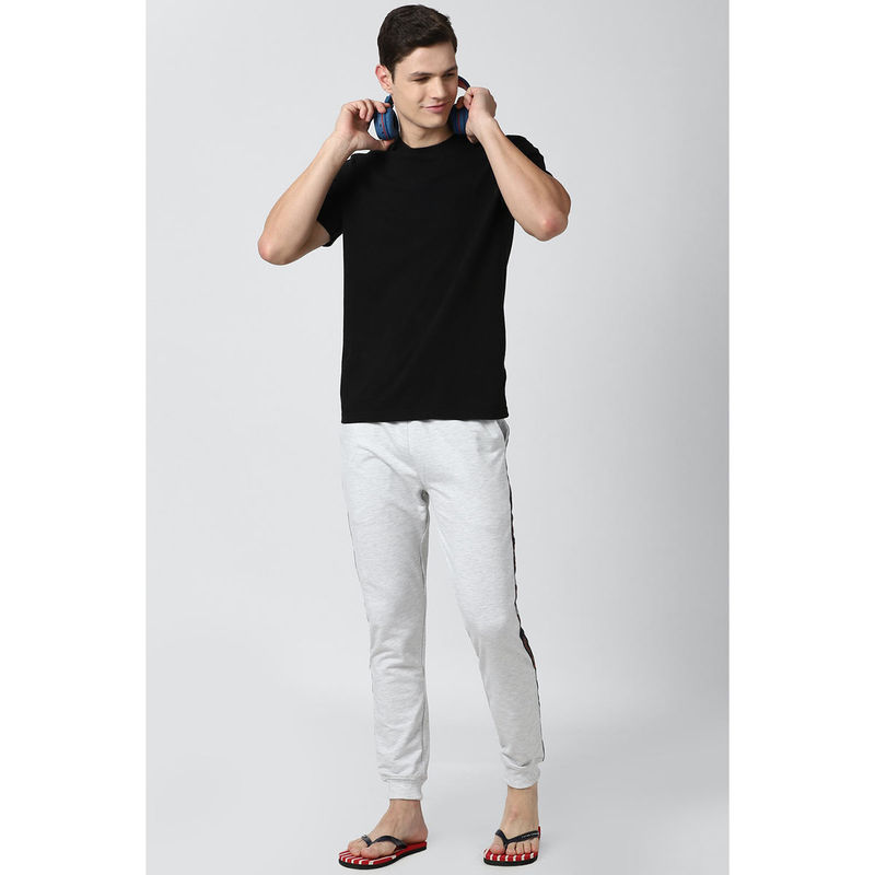 Peter England Men Grey Track Pants Buy Peter England Men Grey Track