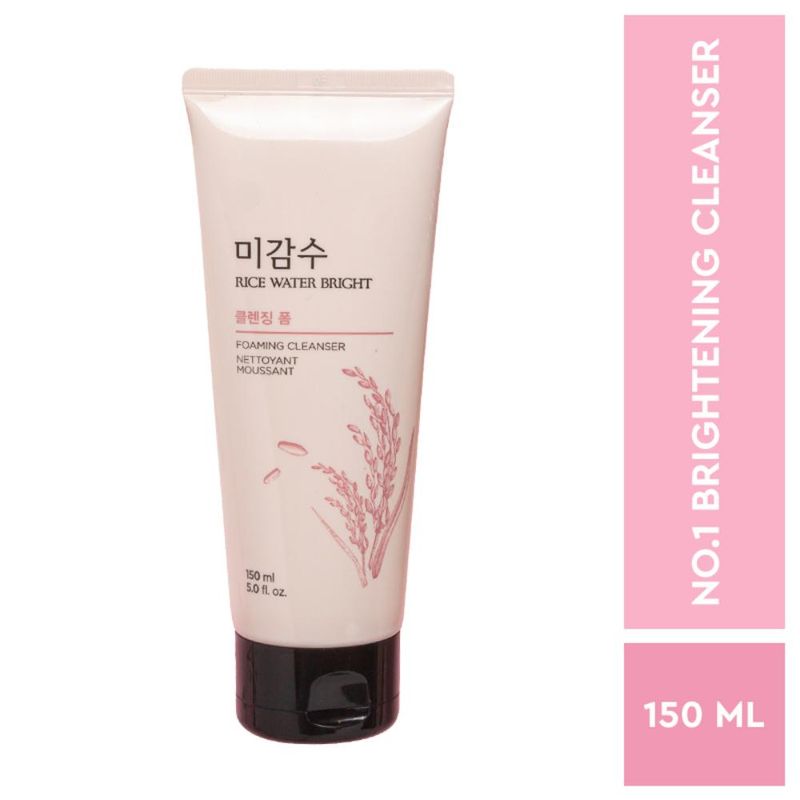 Buy The Face Shop Rice Water Bright Foaming Cleanser Online