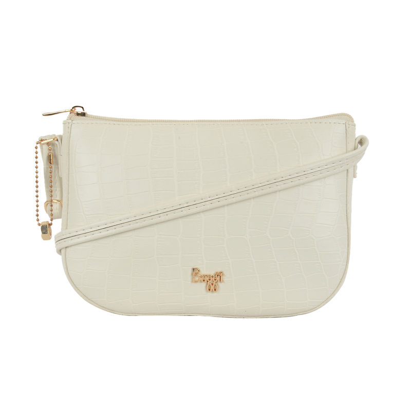 Buy Baggit Lp Lasa White Sling and Cross Bag Online