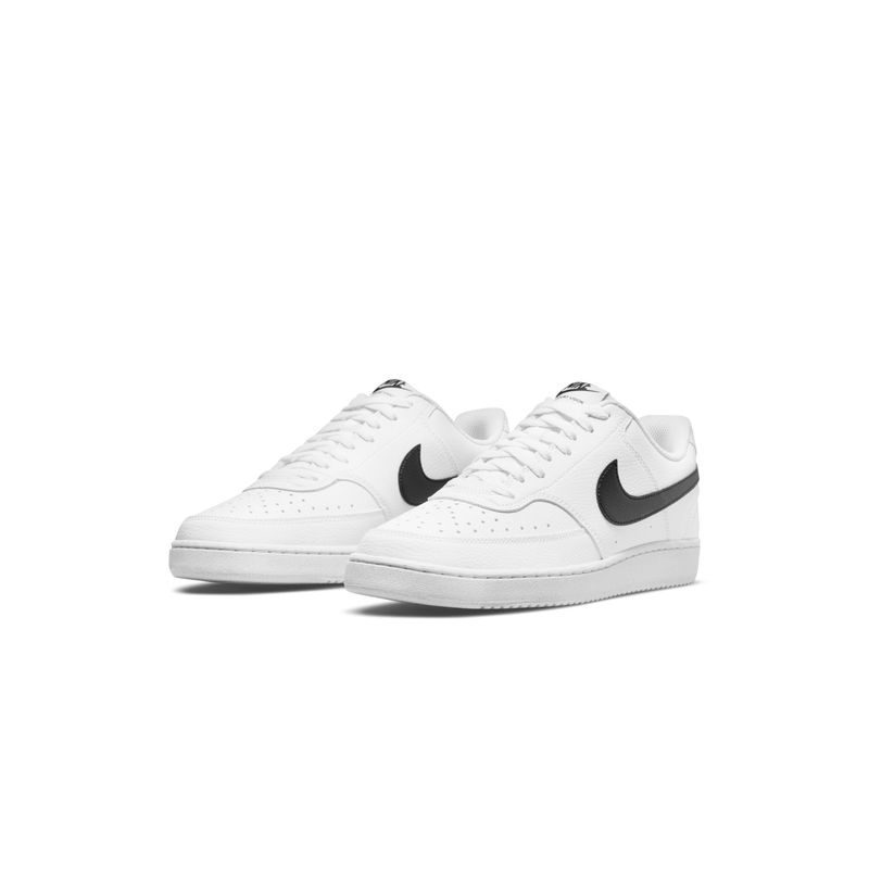 Nike Men White COURT VISION LO NN Basketball Shoes (UK 8)
