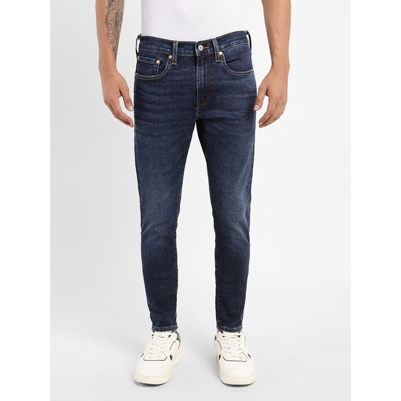 Levi's Men's Dark Blue Skinny Taper Fit Jeans (38)