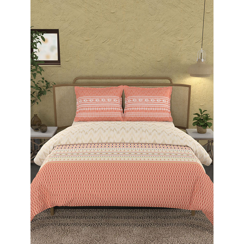 Buy My Trident Sanskriti Bed In A Bag, Cotton, 1 Bedsheet, 1 Comforter