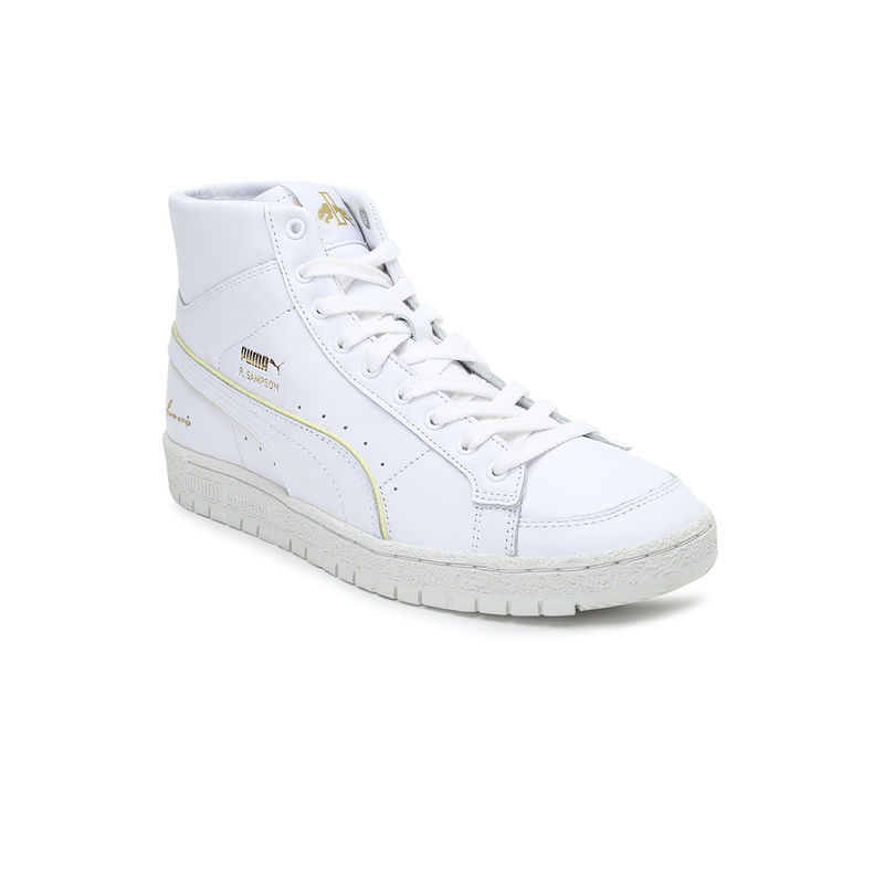 Buy Puma Ralph Sampson 70 Mid Rdl Fs Unisex White Sneakers Online