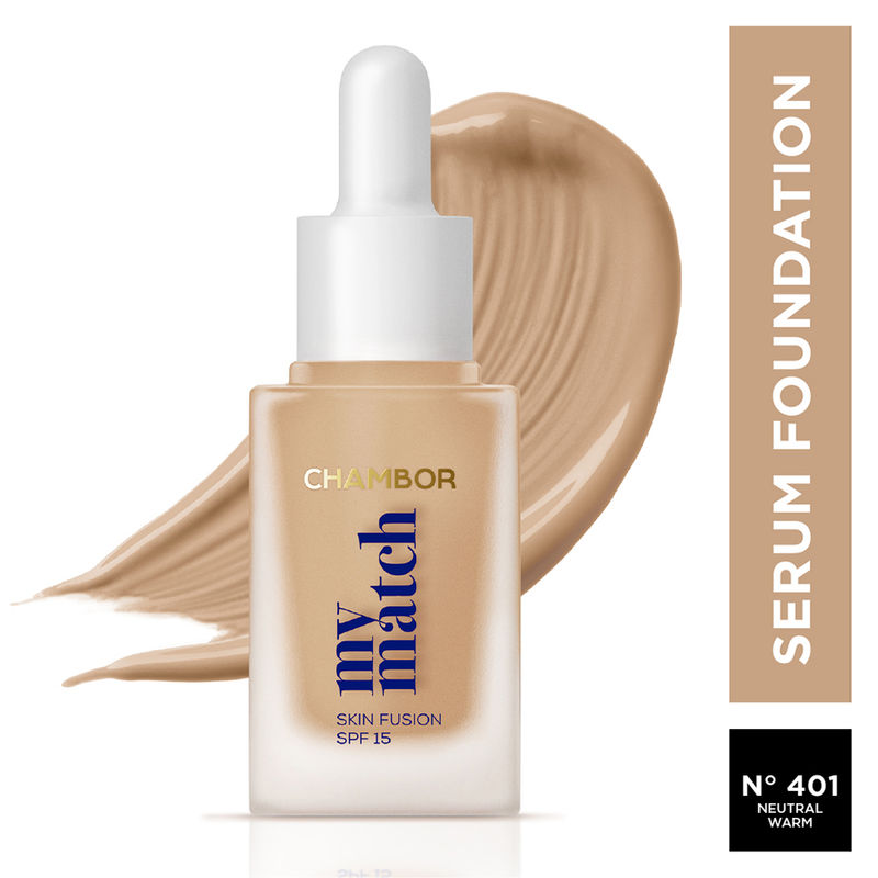 Chambor My Match SPF 15 Skin Fusion Serum Foundation - 401 Neutral Warm