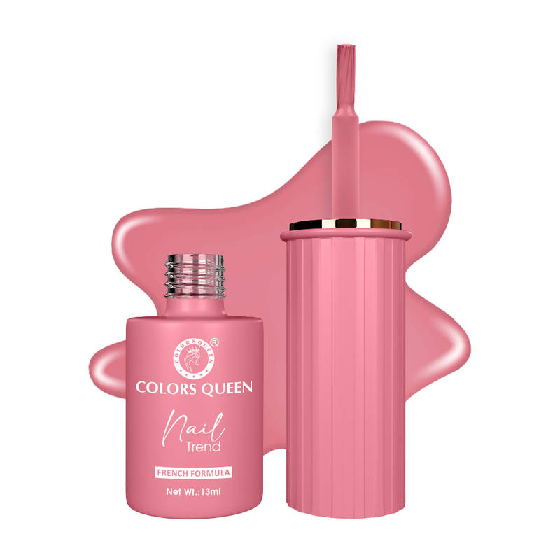 Colors Queen Trend French Formula Nail Polish - Delicate Rose
