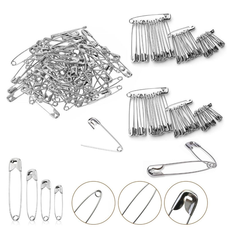 Buy Bronson Professional 100 Pcs 4 Size Safety Pins Online