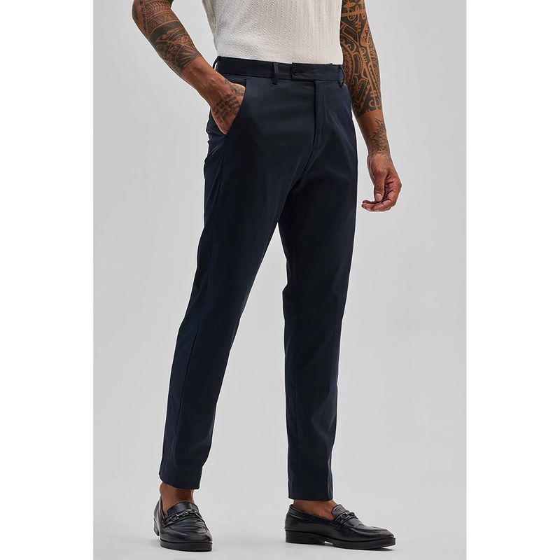 Snitch Navy Slim Fit Chinos (38)
