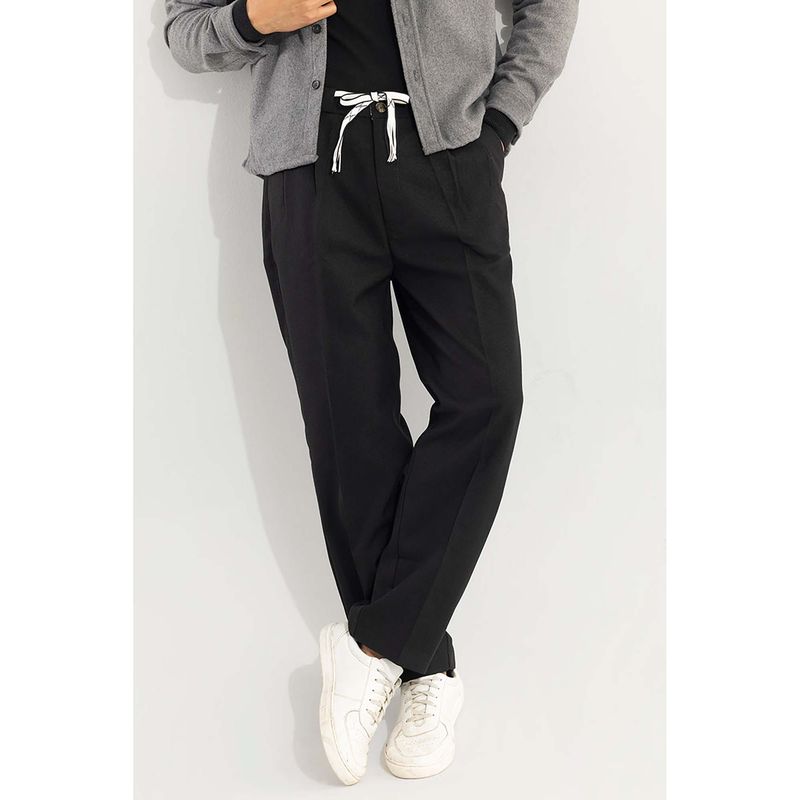 Snitch Haneul Black Korean Pant (32)