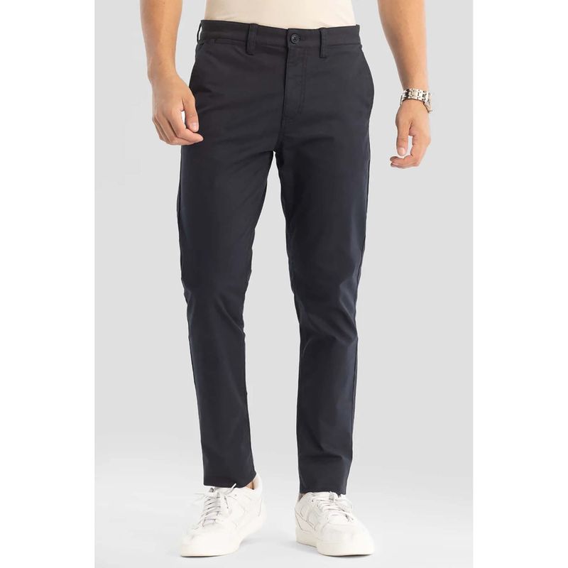 Snitch Navy Slim Fit Chinos (36)