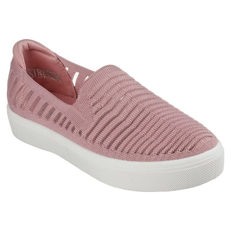 SKECHERS Poppy - Garden Walk Pink Slip On Shoes: Buy SKECHERS Poppy ...