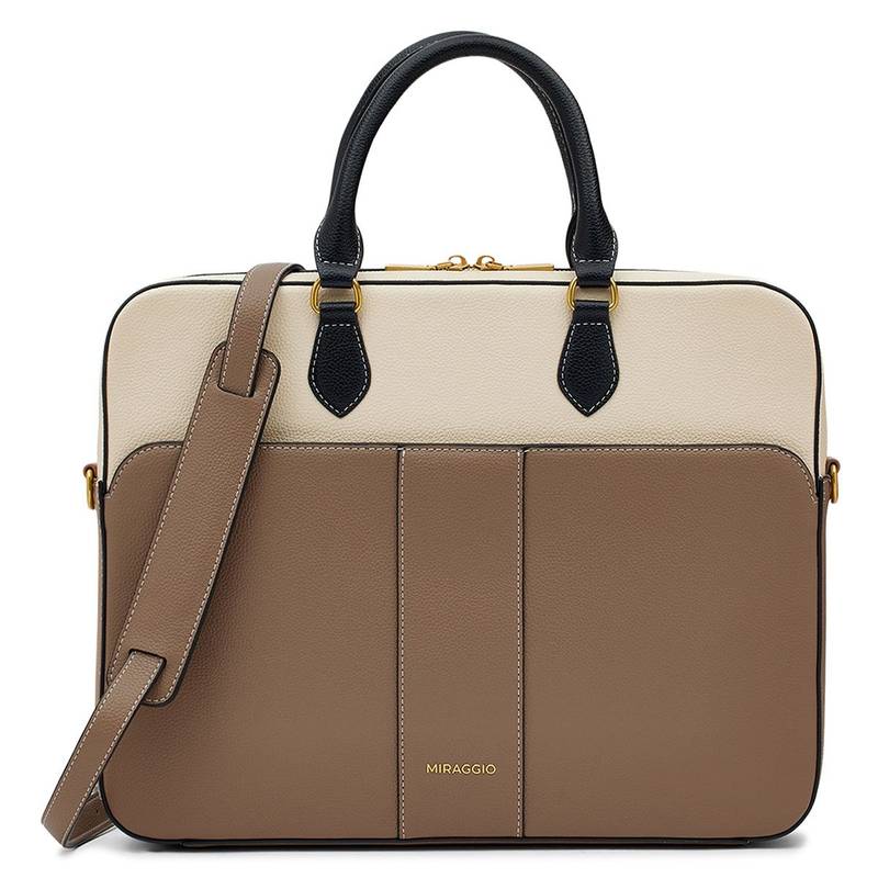 Miracase Computer Bag Buy MIRAGGIO Parker Laptop Bag Brown (L) Online