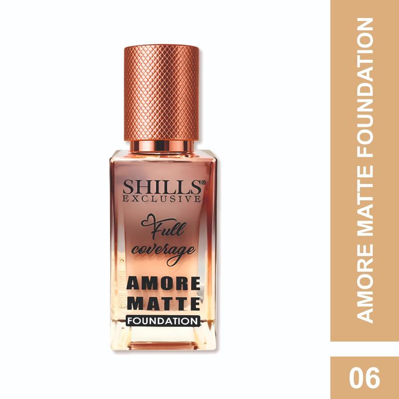 Shills Exclusive Full Coverage Amore Matte Foundation -06
