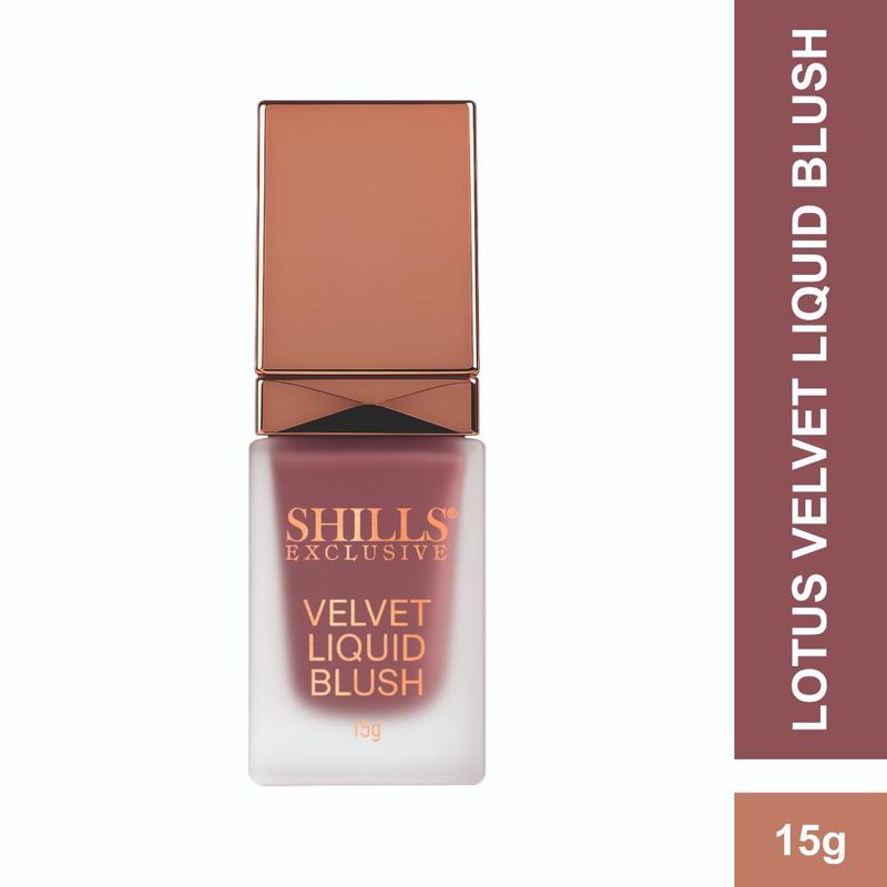 Shills Exclusive Velvet Liquid Blush - Lotus