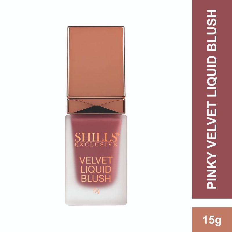 Shills Exclusive Velvet Liquid Blush - PINKY