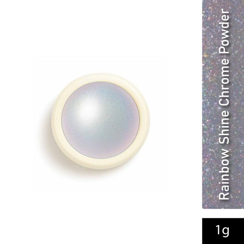 Shills Professional Rainbow Shine Nail Chrome Powder Holographic Silver-SPN3121