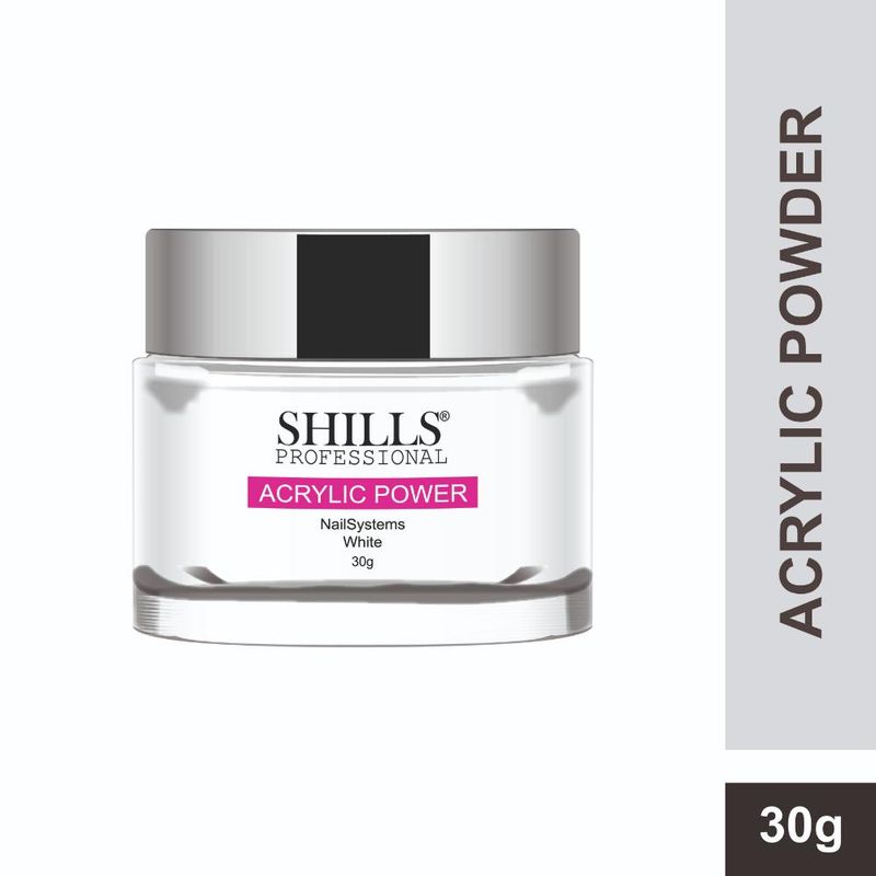 Shills Professional Nail Acrylic Powder - White