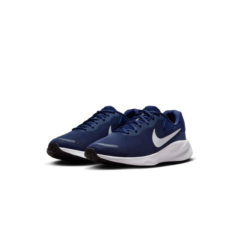 Nike Men Navy Blue REVOLUTION 7 Running Shoes (US 10)