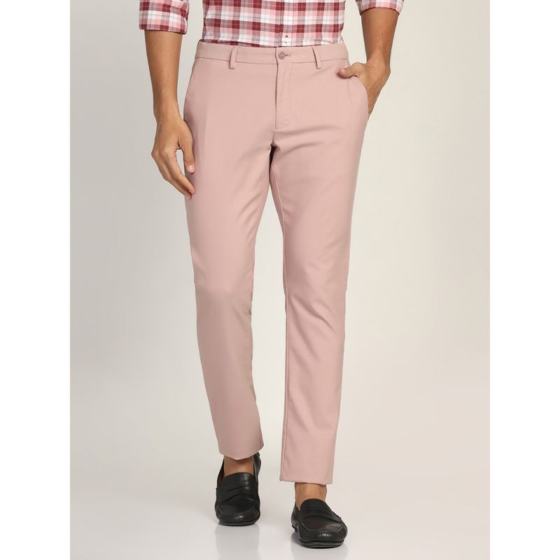 Light Pink Skinny Trousers – Karigari Shop
