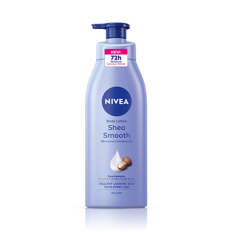 NIVEA Shea butter Body Milk Lotion - 5 In 1 COMPLETE CARE For 72Hr Moisturised Skin Dry Skin