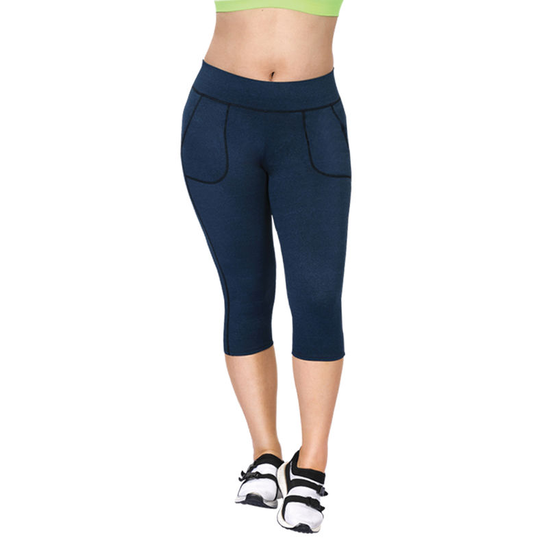 Dermawear CP-901 Regular Fit Capri - Blue (M)