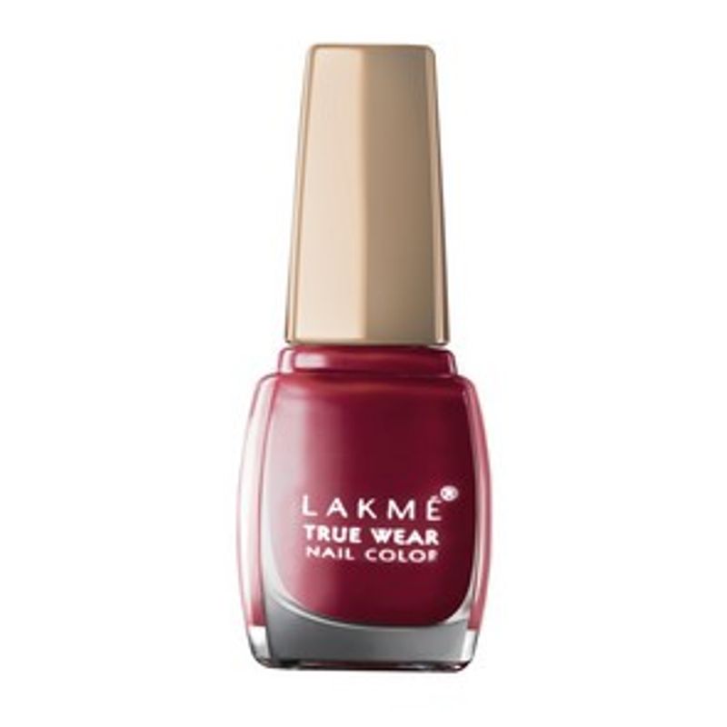 Lakme True Wear Nail Color - 401 Reds Maroons