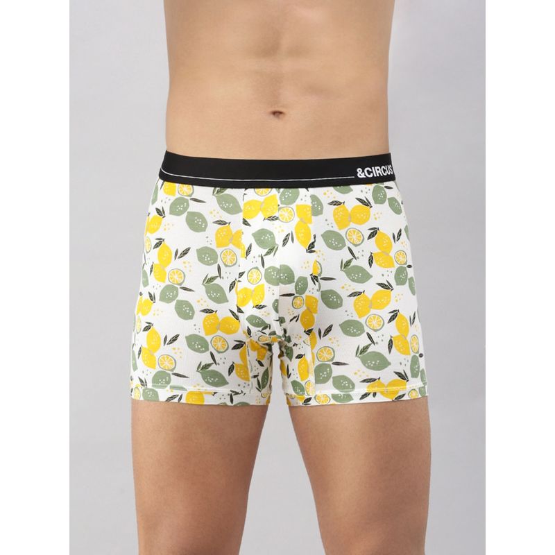 Tailor and Circus Men Boxer Briefs White Mid Waist (S)