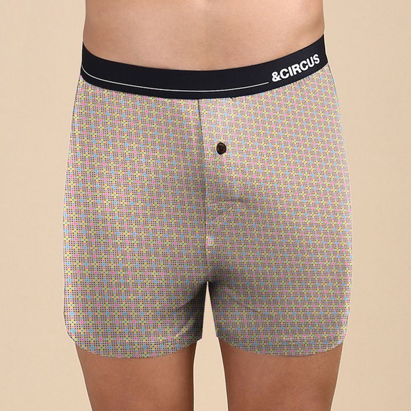 Tailor and Circus Men Boxer Mid Waist Nude (3XL)