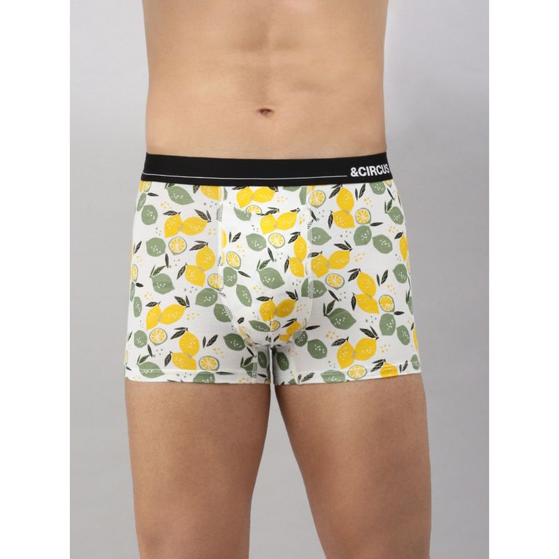 Tailor and Circus Men Trunk White Mid Waist (2XL)