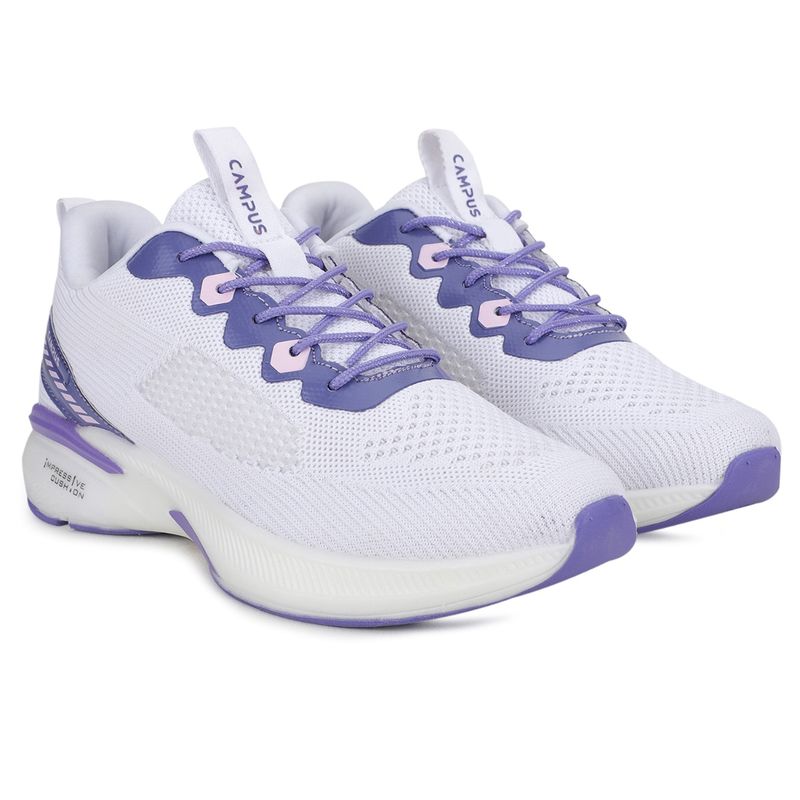 Campus Olivia White Women Running Shoes (UK 4)