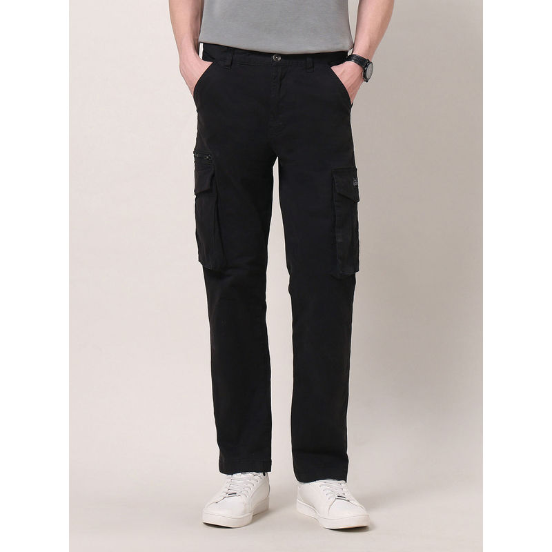 U.S. Polo Assn. Denim Co. Black Straight Fit Cargo (40)