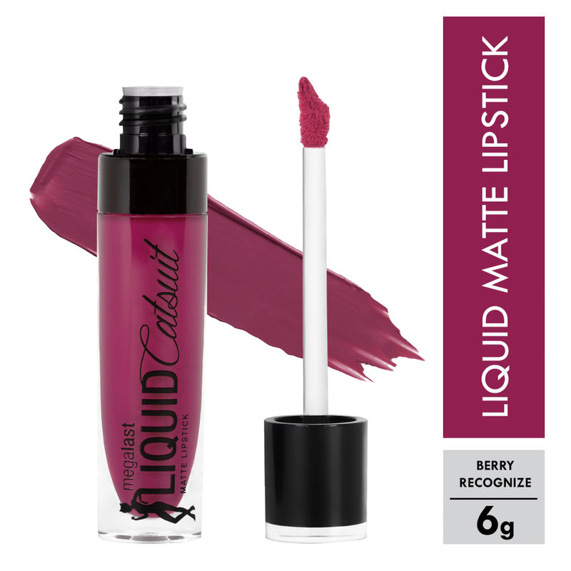 Wet n Wild MegaLast Liquid Catsuit Matte Lipstick - Berry Recognize
