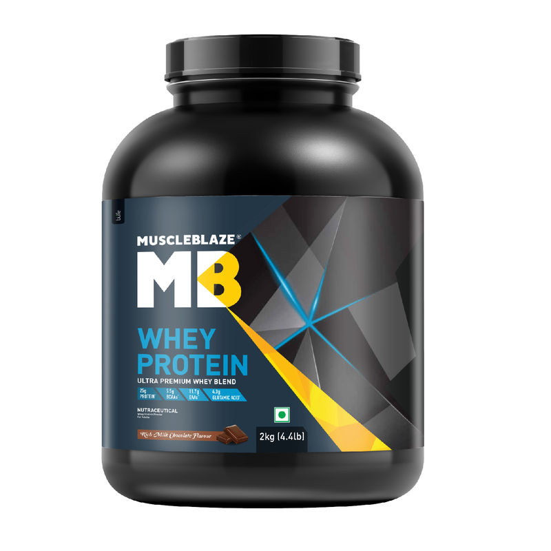 MuscleBlaze Whey Protein - Rich Milk Chocolate