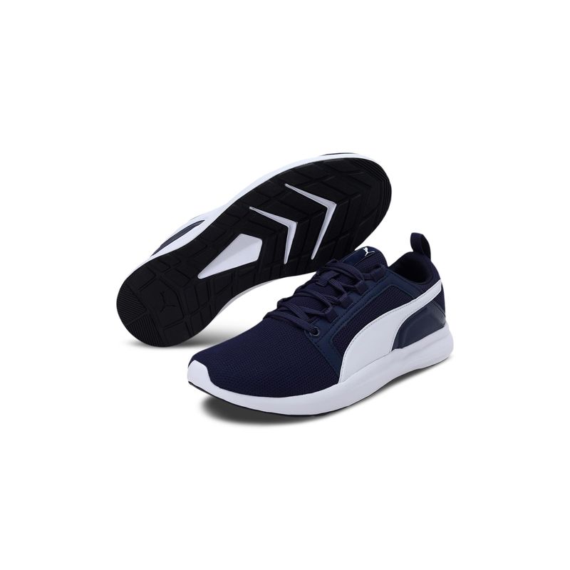 Puma Ron V1 Unisex Blue Running Shoes (UK 10)