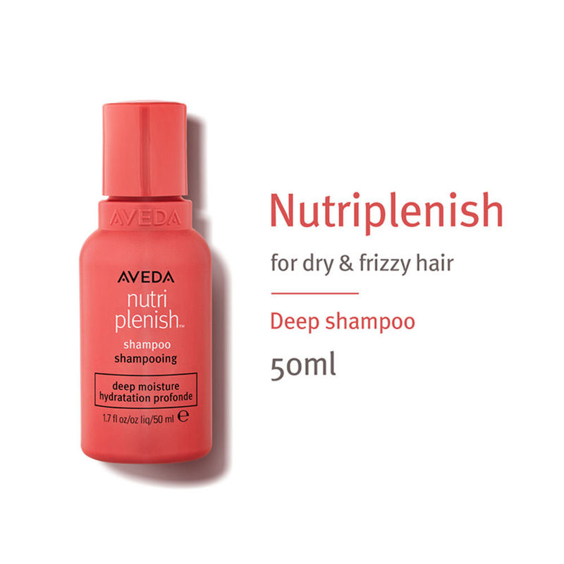Aveda Nutriplenish Deep Hydration Shampoo for Dry & Frizzy Hair with Coconut Oil - Mini