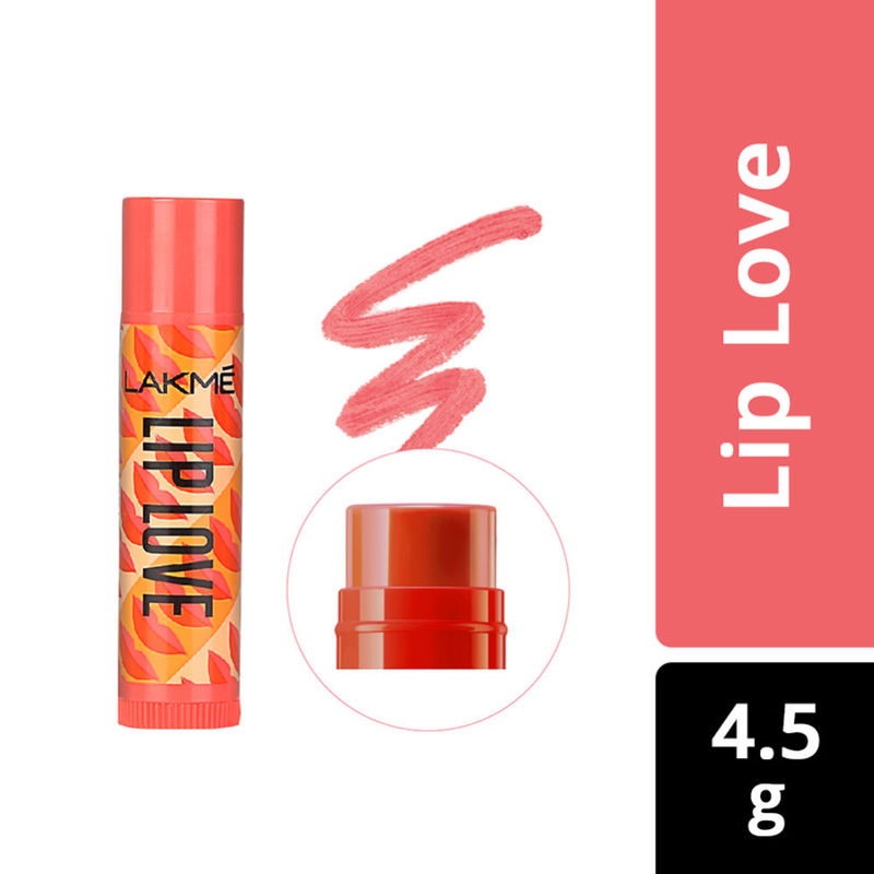 Lakme Lip Love SPF 15 Lip Balm for Soft Lips - Mango