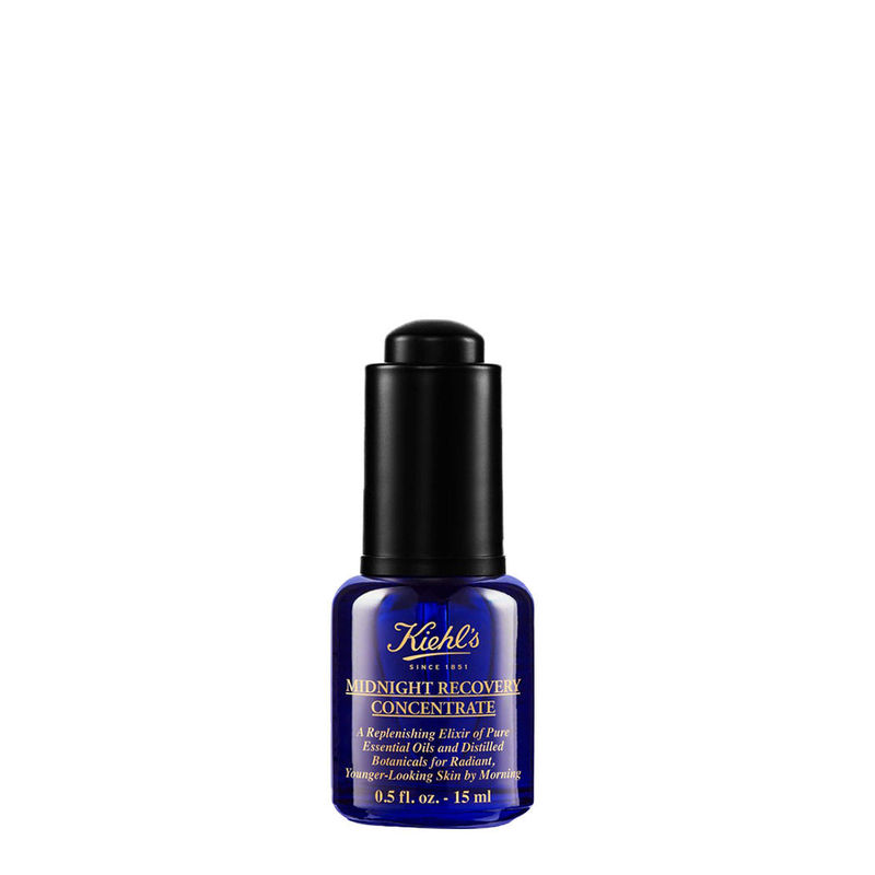 Kiehl's Midnight Recovery Concentrate Serum With Botanical Oil Blend For Radiant Skin