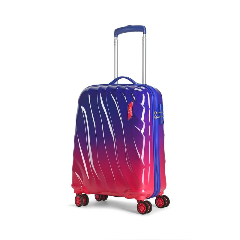 Skybags Bloom 360 Degree Pink Trolley Bag (S)