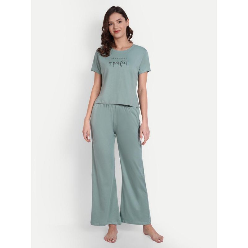 Bedtime Story Green T-Shirt with Pyjama (XL)