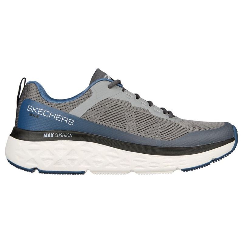 SKECHERS MAX CUSHIONING DELTA Grey Running Shoes (UK 6)