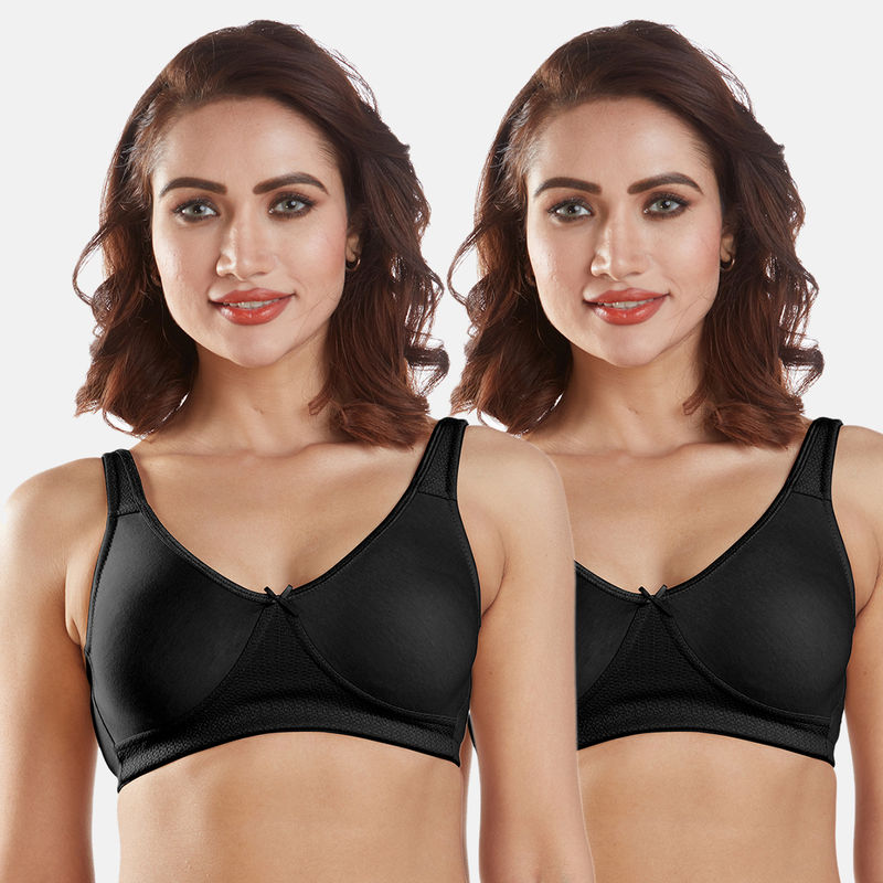 Sonari Lavish Women's Regular Bra - Black (38C)