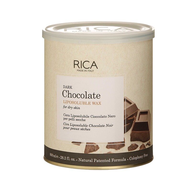 Rica Dark Chocolate Liposoluble Wax For Dry Skin