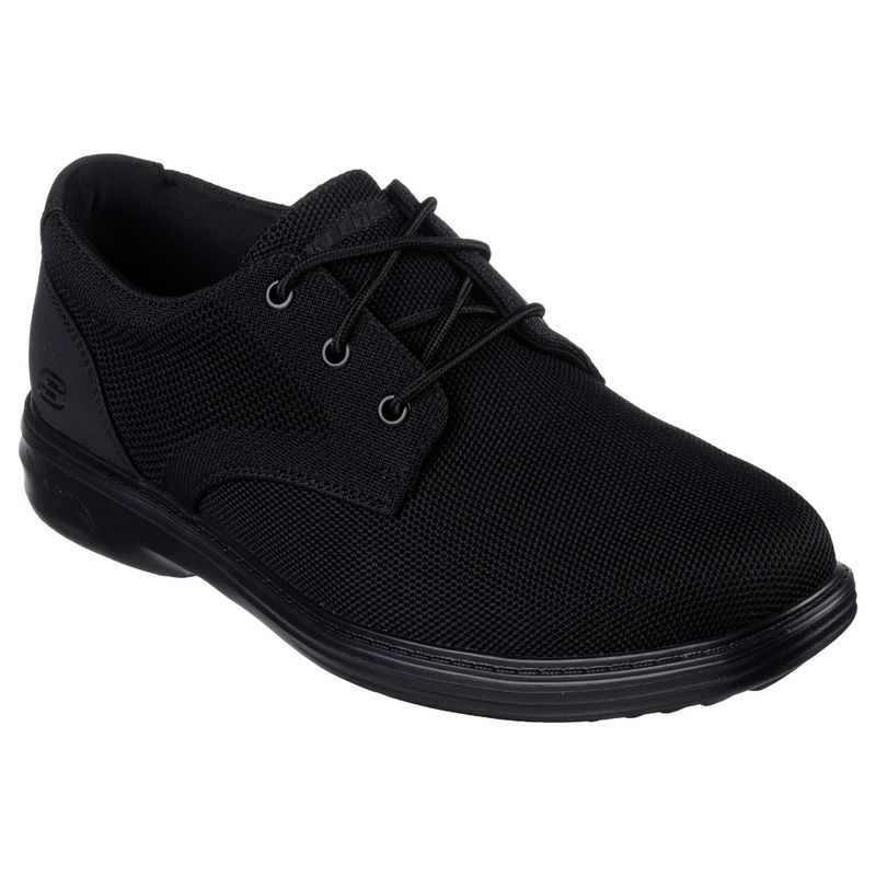 Buy SKECHERS ARCH FIT OGDEN JAC Black Slip On Online