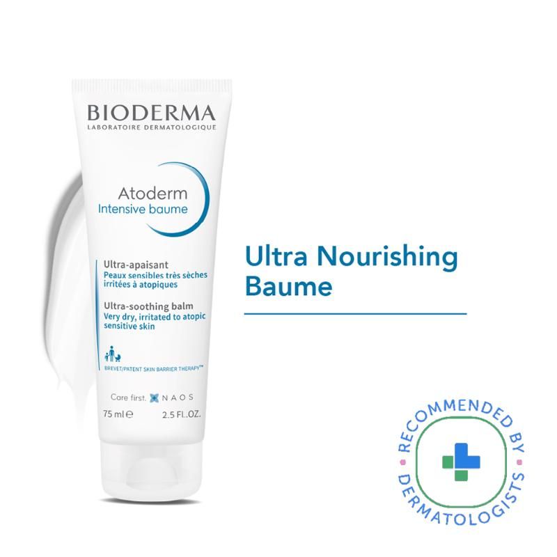 Bioderma Atoderm Intensive Baume Daily Ultra-Soothing Balm Very Dry Sensitive to Atopic Skin